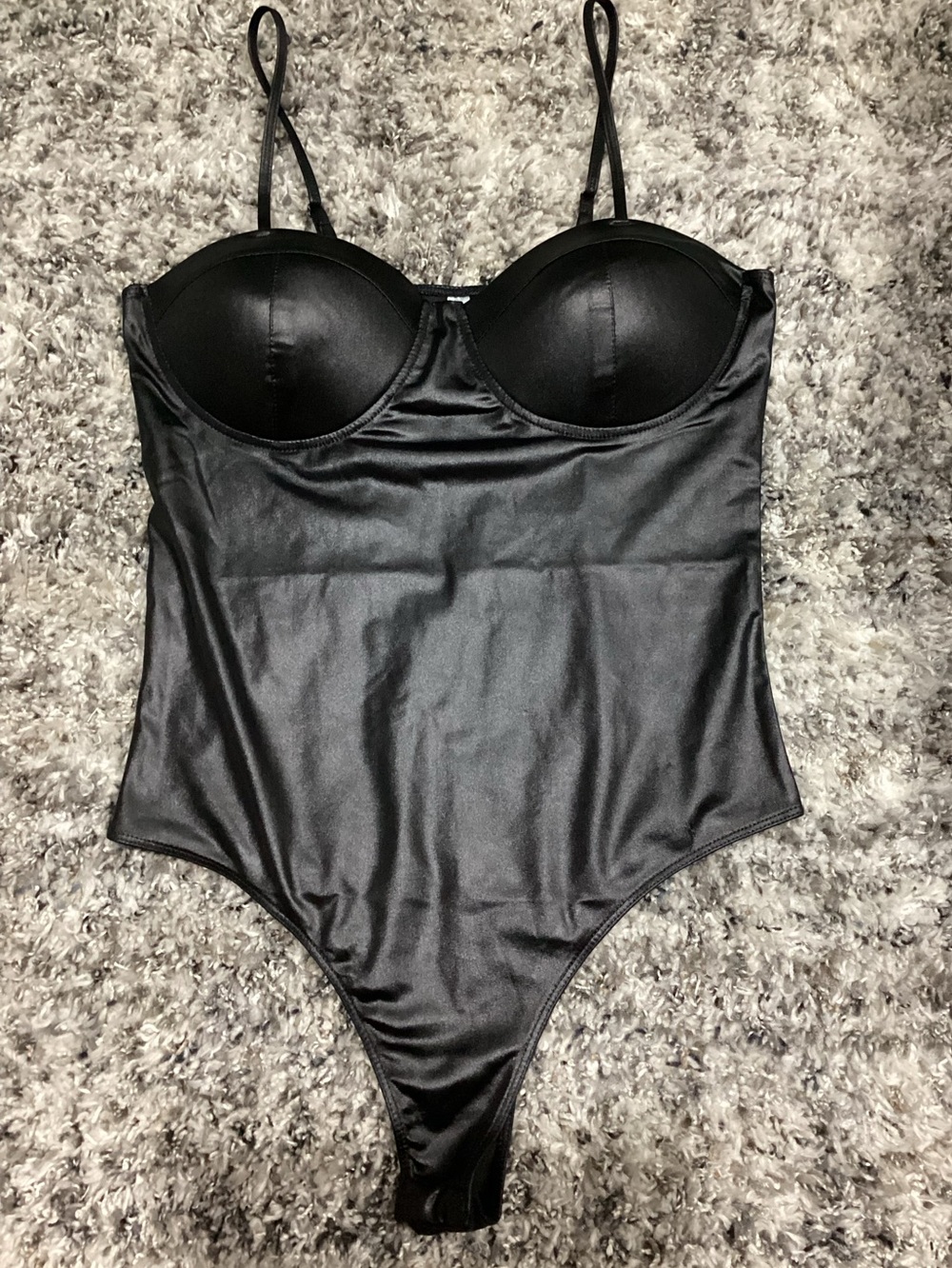 Leather bodysuit